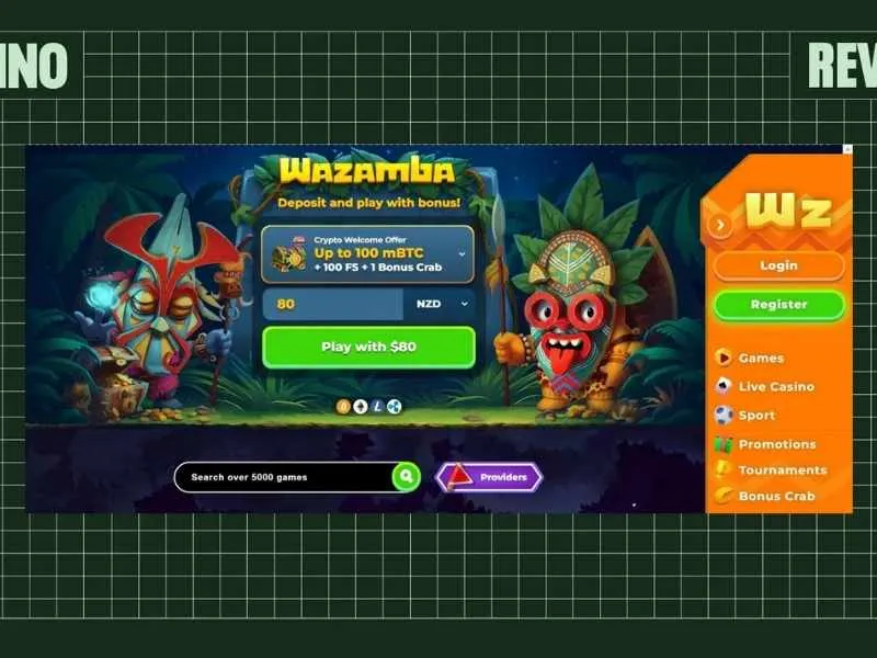 Système Promotionnel Wazamba Casino