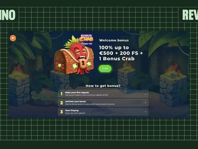 Bonus Crab: Wazamba