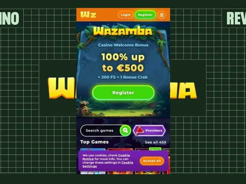 Pourquoi Wazamba Casino n'a Pas d'Application